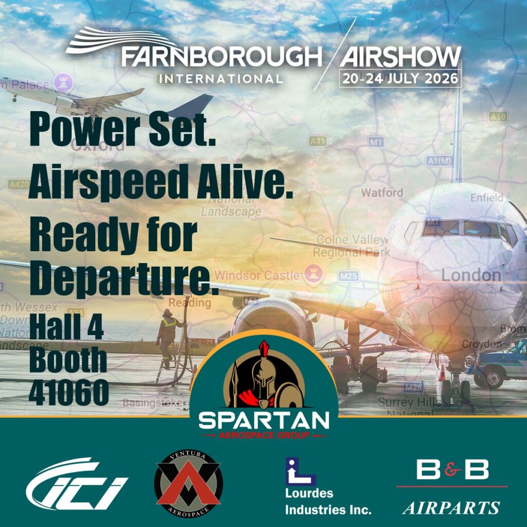 Are you ready for Farnborough? The Spartan Aerospace Group is wheels up…