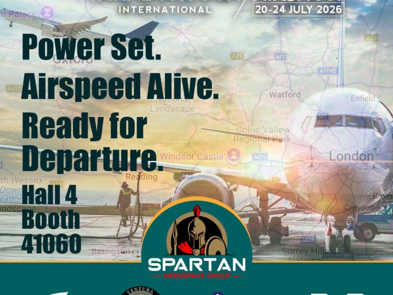 Are you ready for Farnborough? The Spartan Aerospace Group is wheels up…
